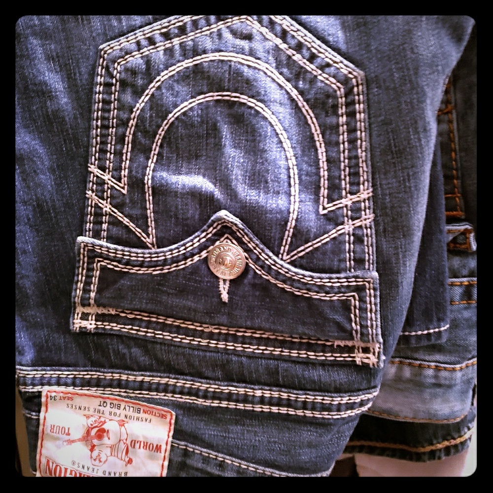 True Religion Billy Bootcut QT 42 NWOT
